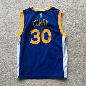 Kids Steph Curry Golden State Warriors basketball Jersey